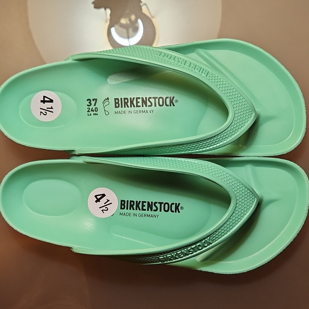Birkenstock Green Flip Flops Birkenstock Women's, Honolulu EVA Sandal Jade 37 - Picture 5 of 15